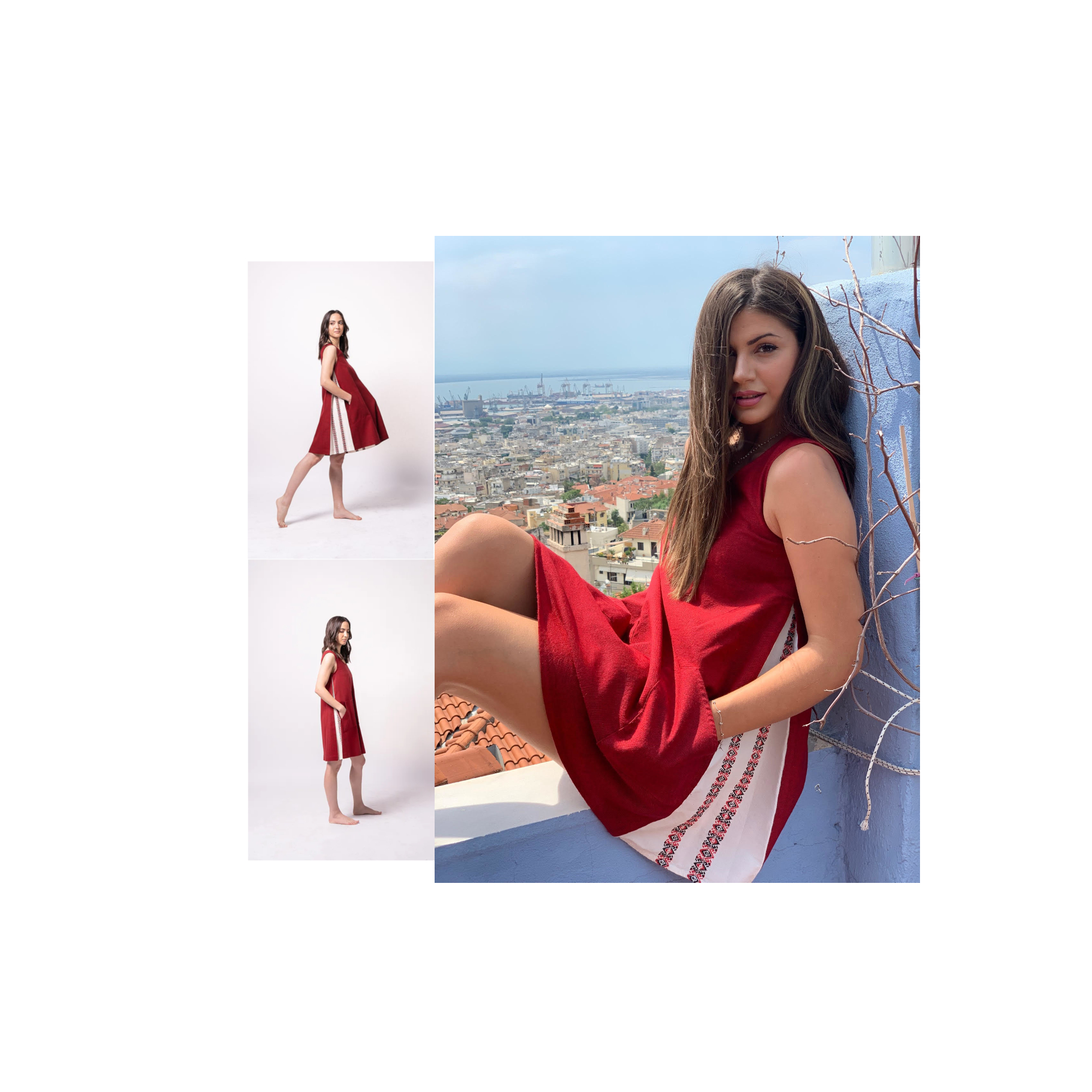 Model Wearing Palaiologue Garment – Editorial Photography